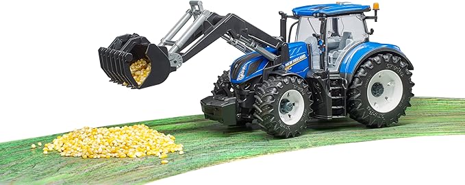 New Holland T7.315 With Frontloader, Scale 1:16