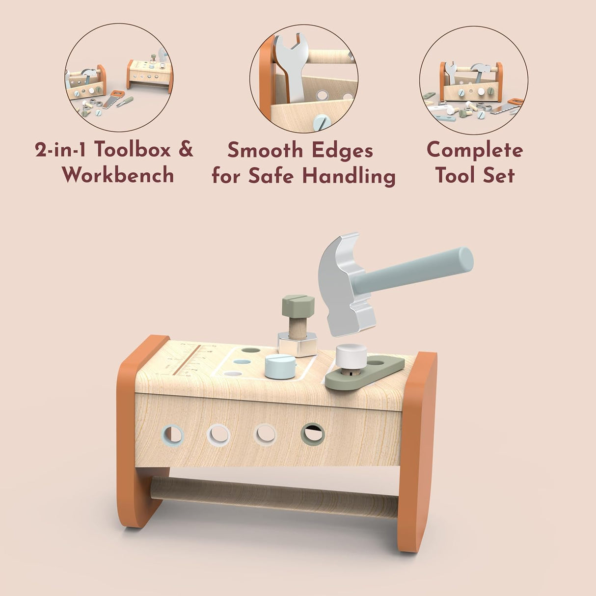 Speedy Monkey Tool Box - Workbench (2 in 1)