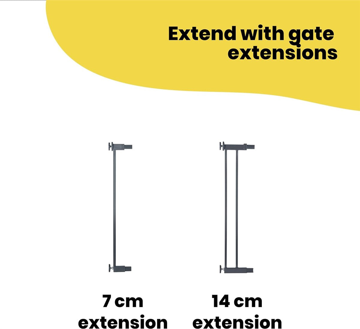Safety 1st SecureTech Easy Close Metal Pressure Safety Gate (73-80cm)