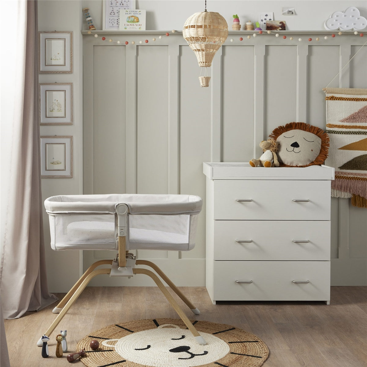 Babymore Air Motion Gliding Crib