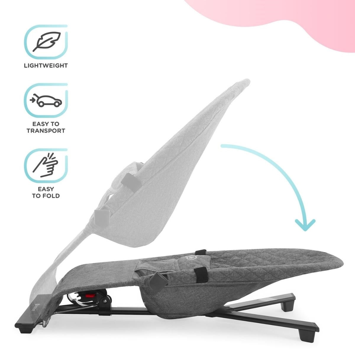 Kinderkraft Mimi Bouncer with toy bar