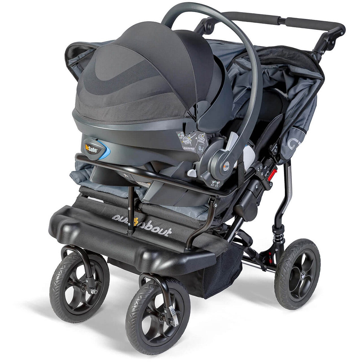 Out 'n' About GT Double Pushchair Car Seat Adapter
