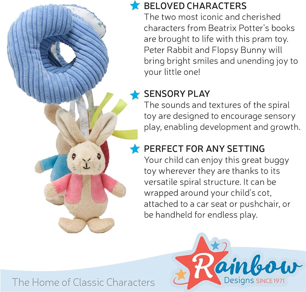 Rainbow Designs Peter Rabbit Activity Spiral