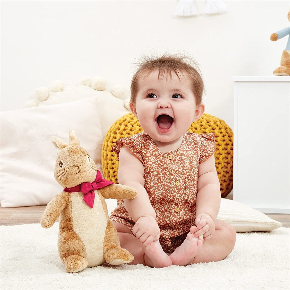 Rainbow Designs Official Peter Rabbit Large 24cm Flopsy Bunny