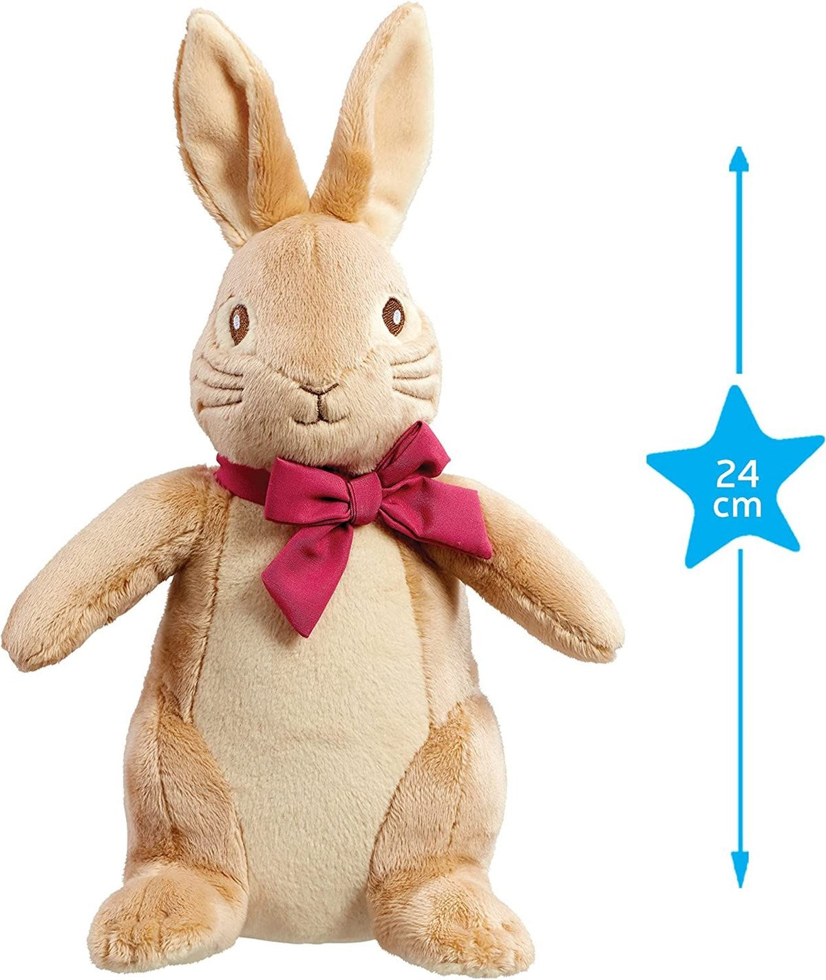 Rainbow Designs Official Peter Rabbit Large 24cm Flopsy Bunny