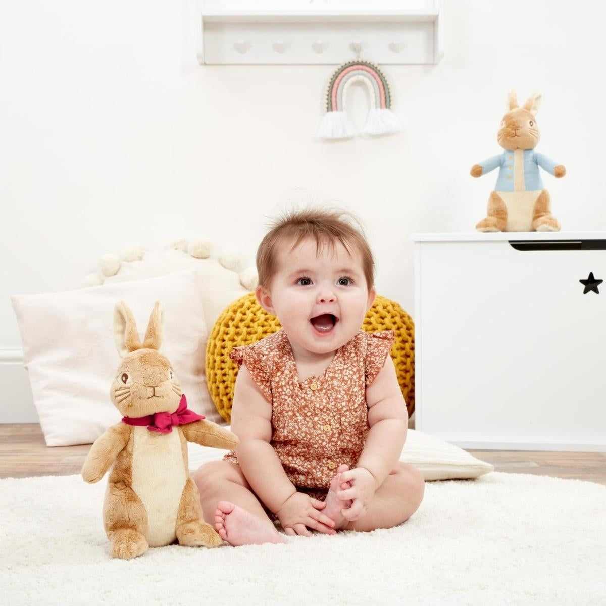 Rainbow Designs Official Peter Rabbit Large 24cm Flopsy Bunny