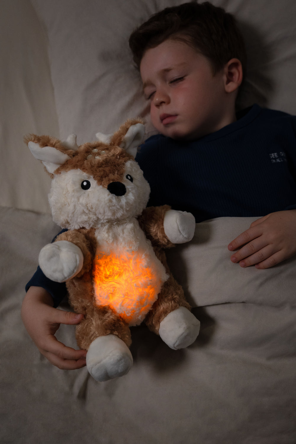 Cloud B LoveLight Buddies Finley the Fawn Night Light with Warm Glow & Portable Lantern