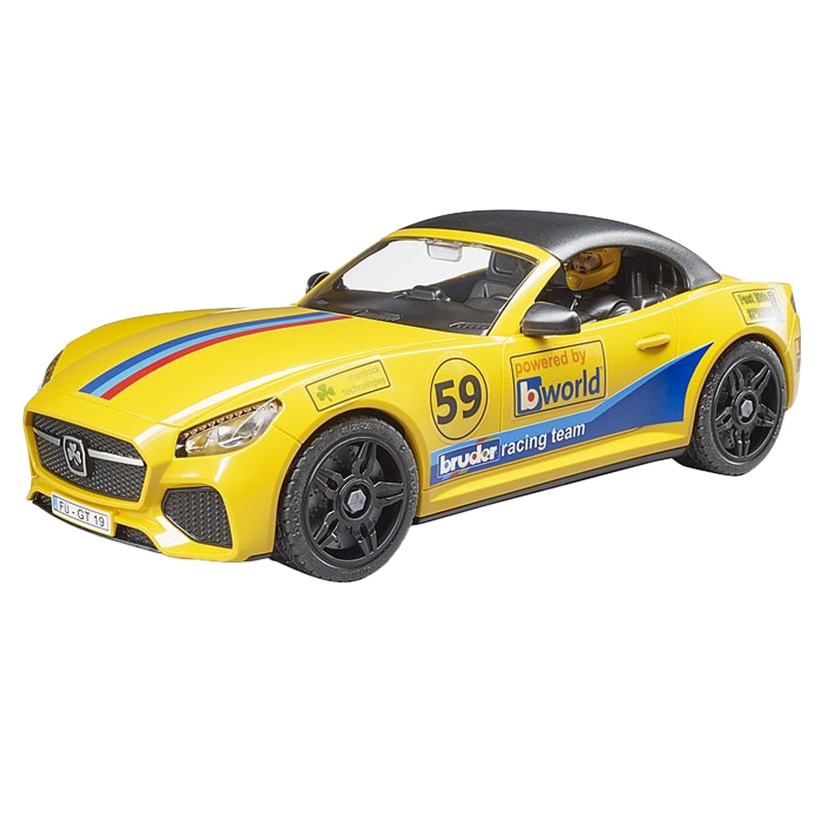 Bruder RAM 2500 Power Wagon, Trailer & Roadster Racing Team – 1:16 Scale