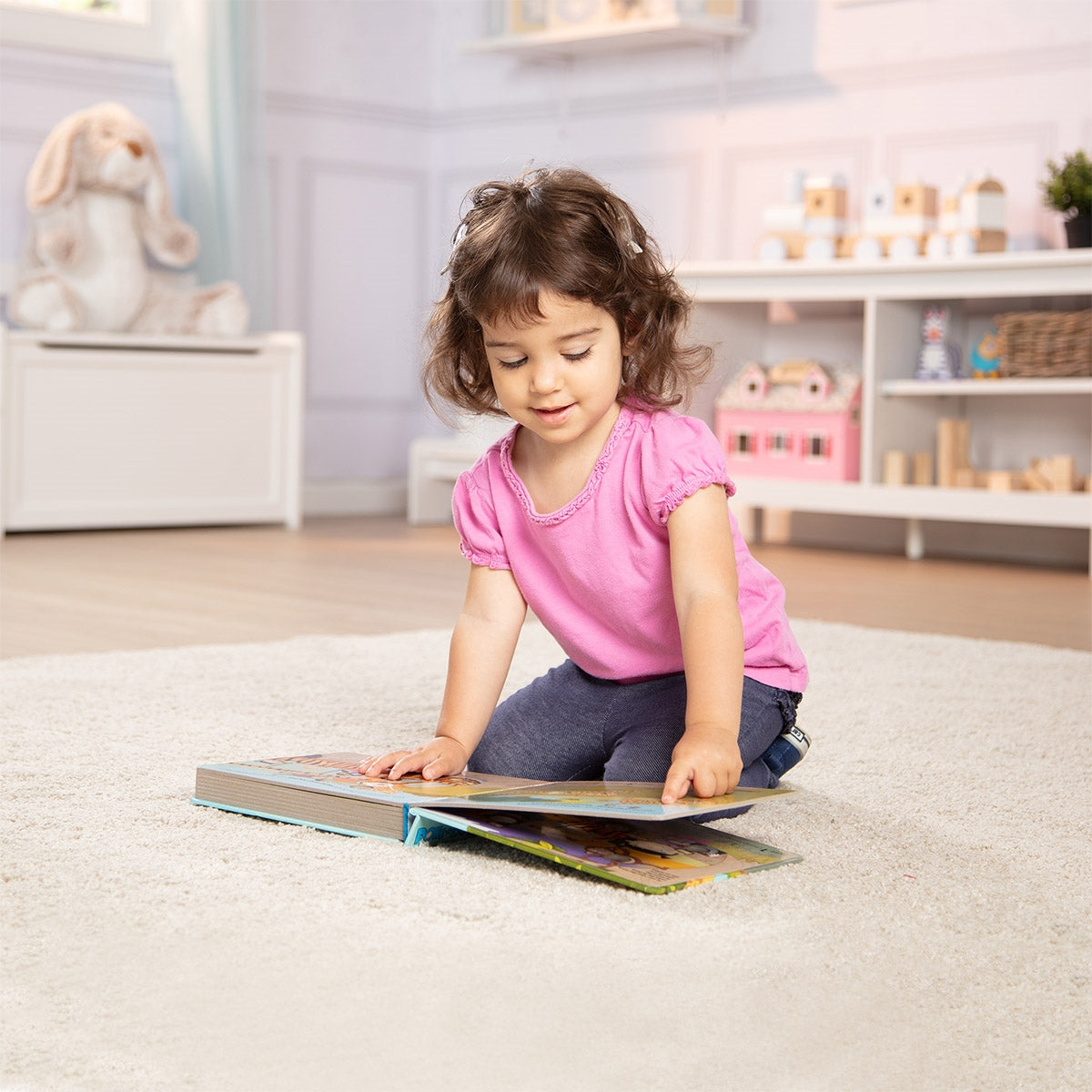 Melissa & Doug Poke-A-Dot Interactive Book, The Wheels on the Bus Wild Safari