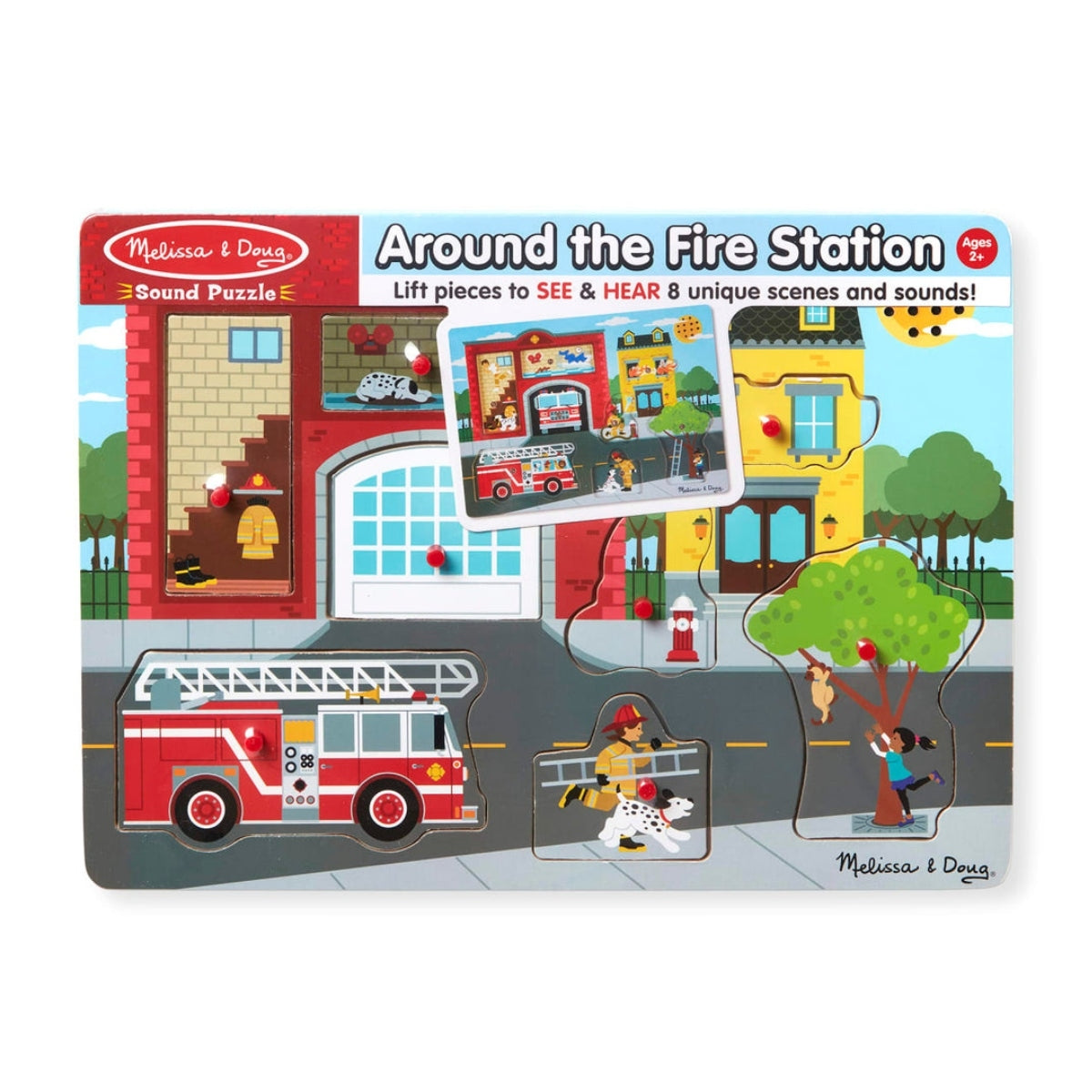 Melissa & Doug Fire Engine Sound Puzzle