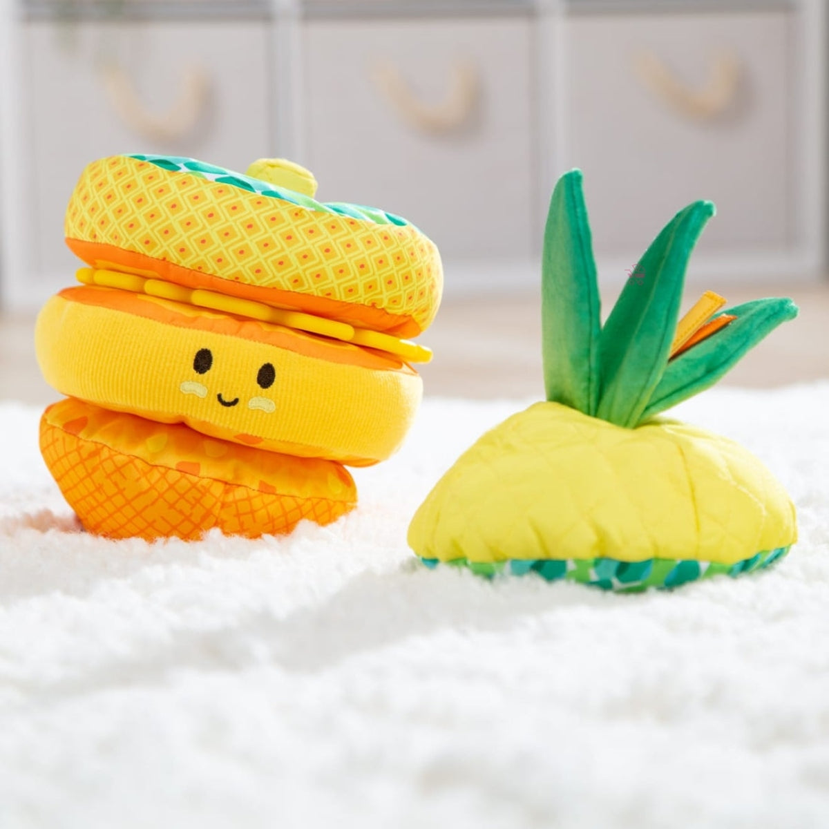 Melissa & Doug Pineapple Soft Stacker Toy