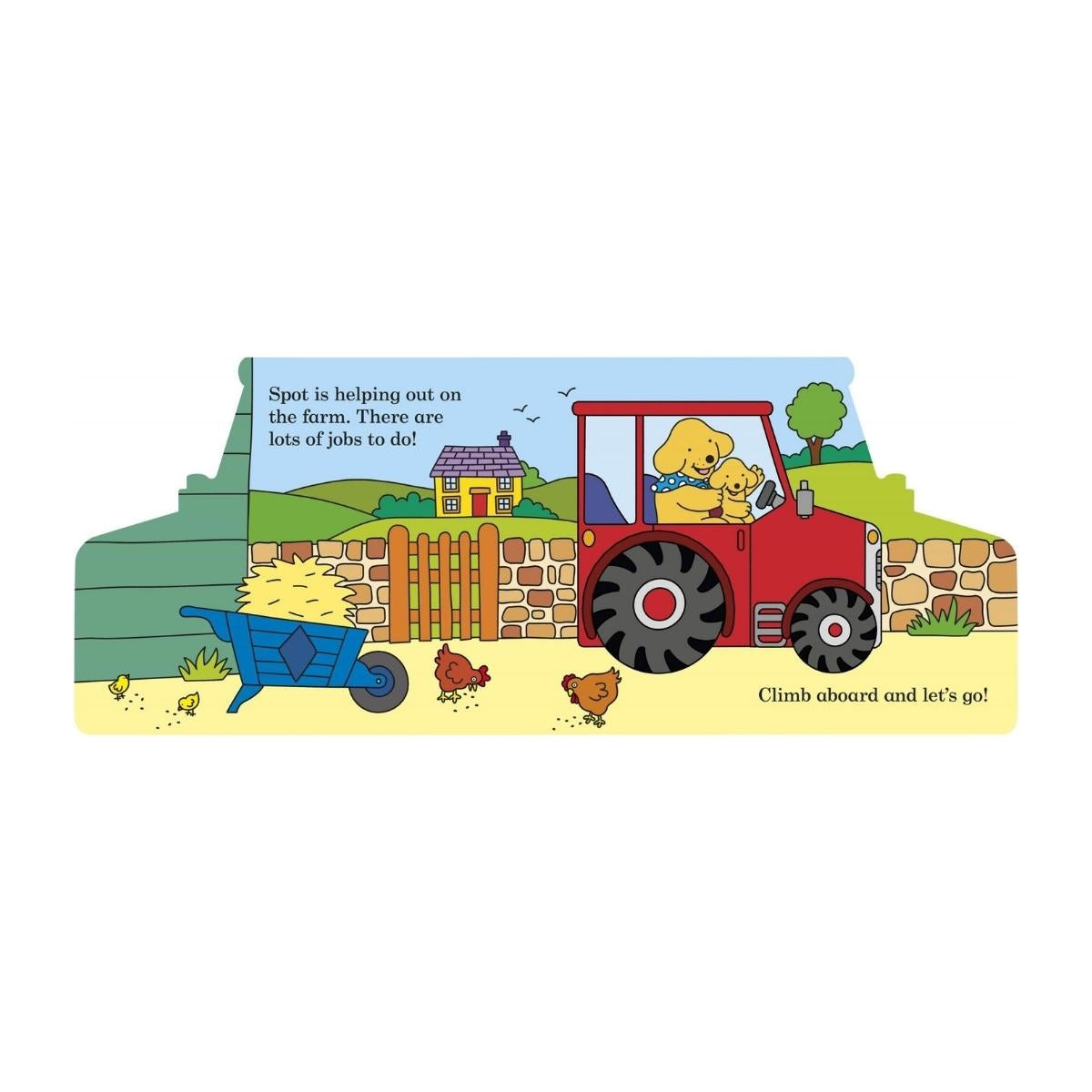Rainbow Designs Spot's Tractor Book