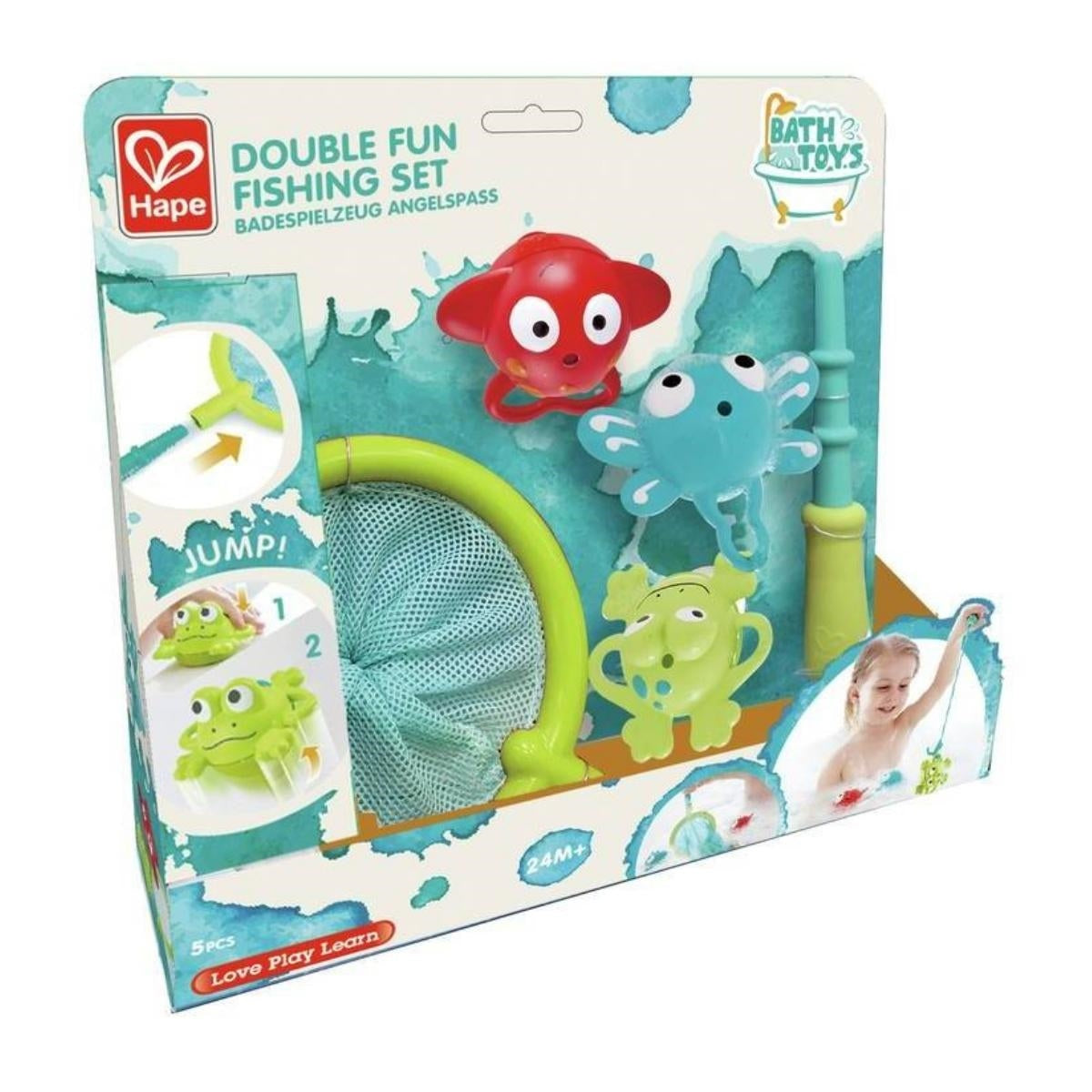 Hape Double Fun Fishing Set