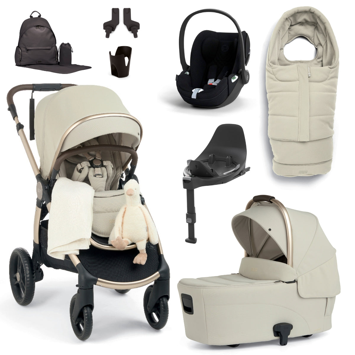Mamas & Papas Ocarro² Travel System Bundle with Cloud T Plus