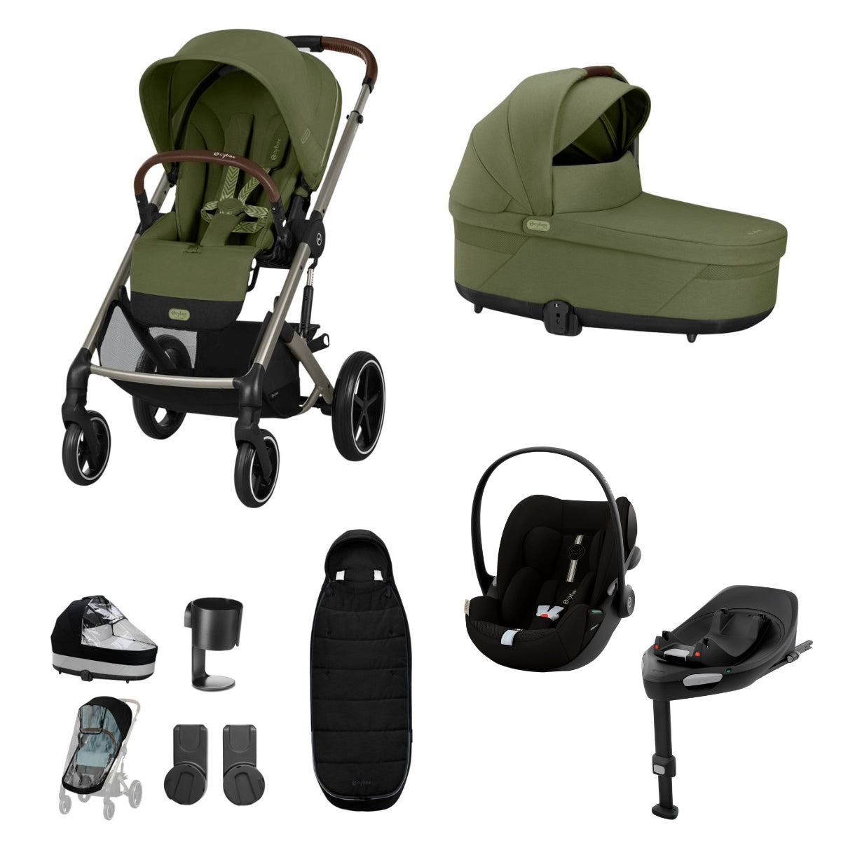 Cybex Balios S 10 Piece Travel System Bundle with Cloud G Plus