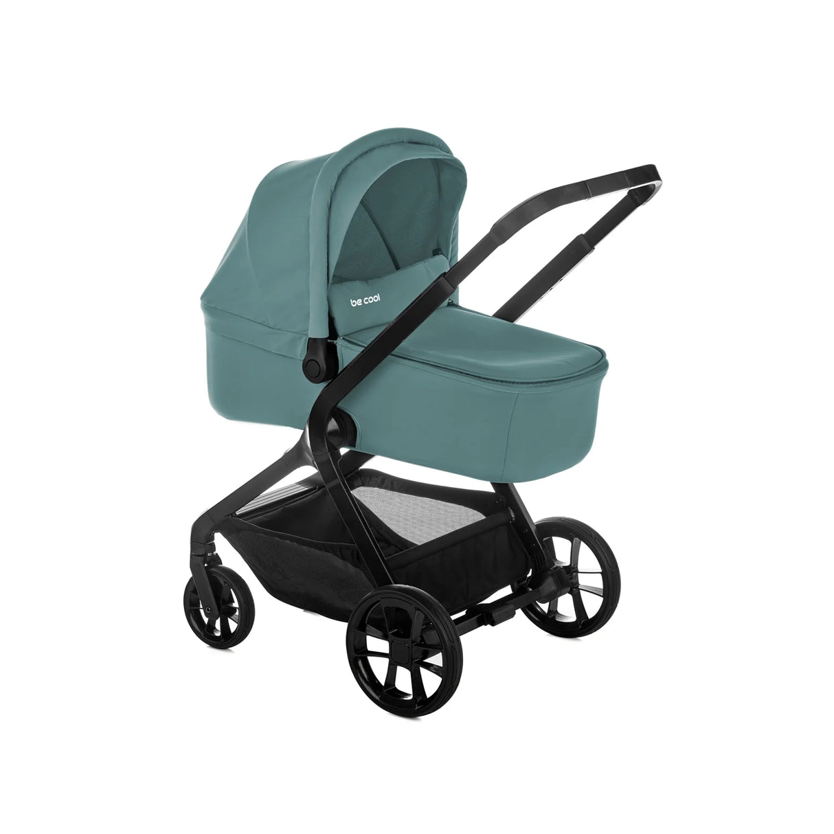 Be Cool Kombo Trio: Pushchair + Carrycot + i-Size Travel Baby Carrier, Be Teal
