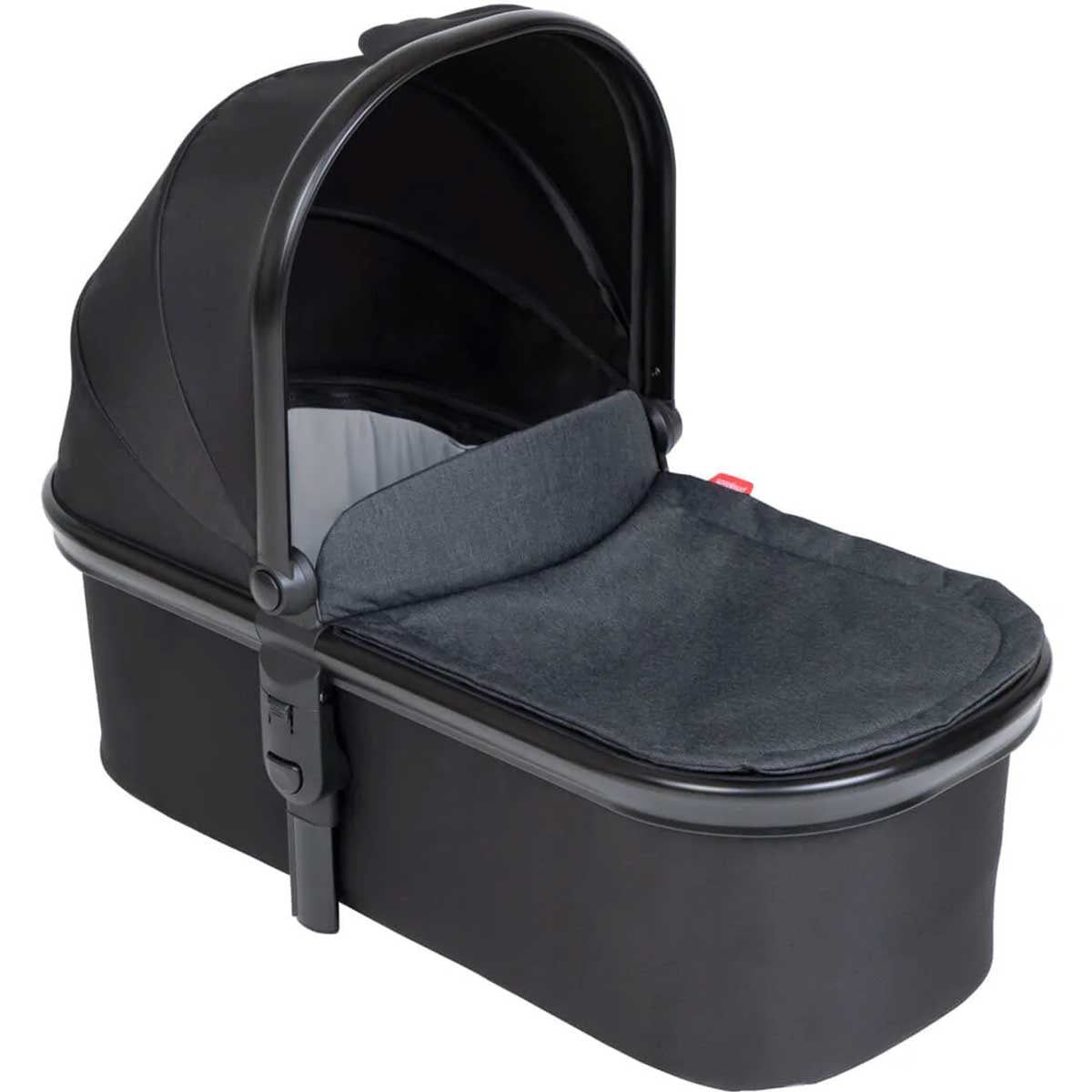 Phil & Teds Sport V6 Pushchair + Snug Carrycot, Black