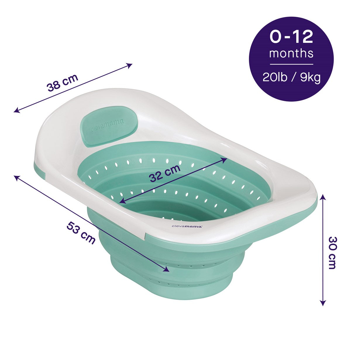 ClevaMama ClevaBath™ Sink Bath