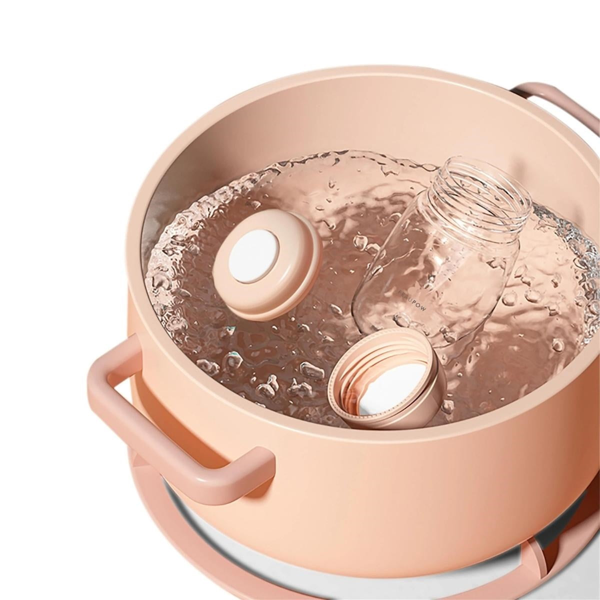 Fraupow Leak-Proof Milk Storage and Baby Feeding Bottles, 200ml, Pack of 3