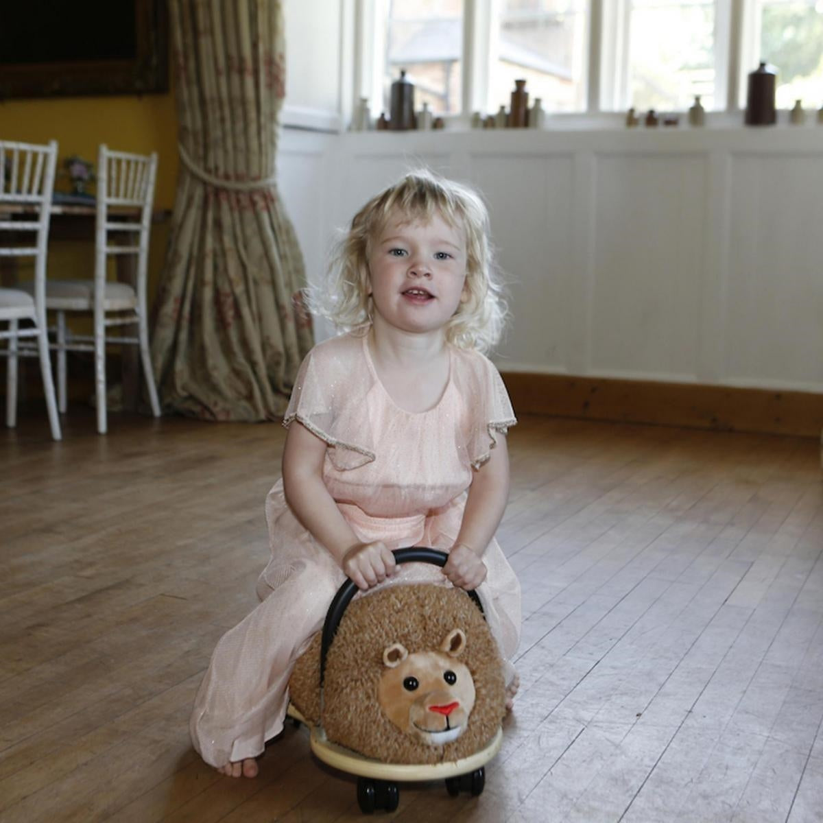 Wheelybug Plush Ride On Toy