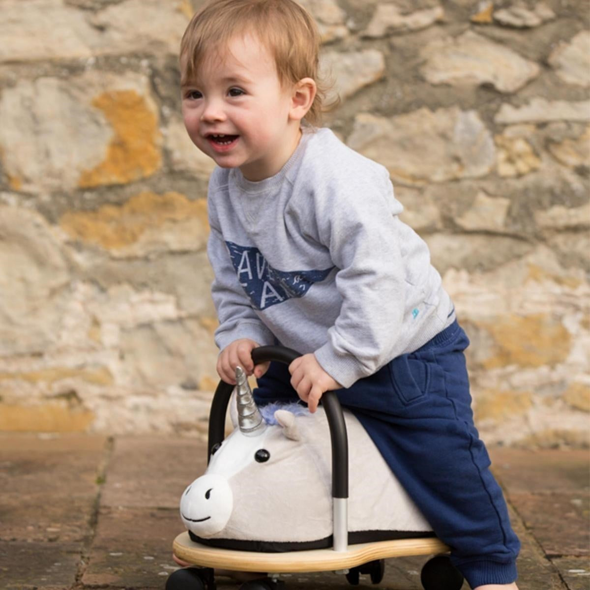 Wheelybug Plush Ride On Toy