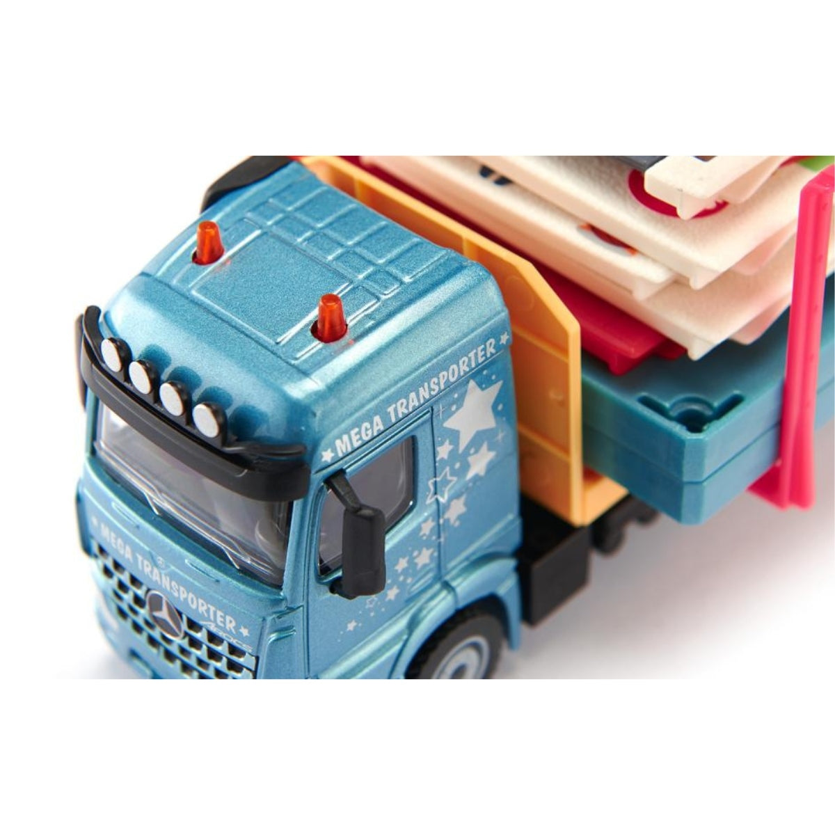 Siku Mercedes-Benz Mobile Prefab House Transporter