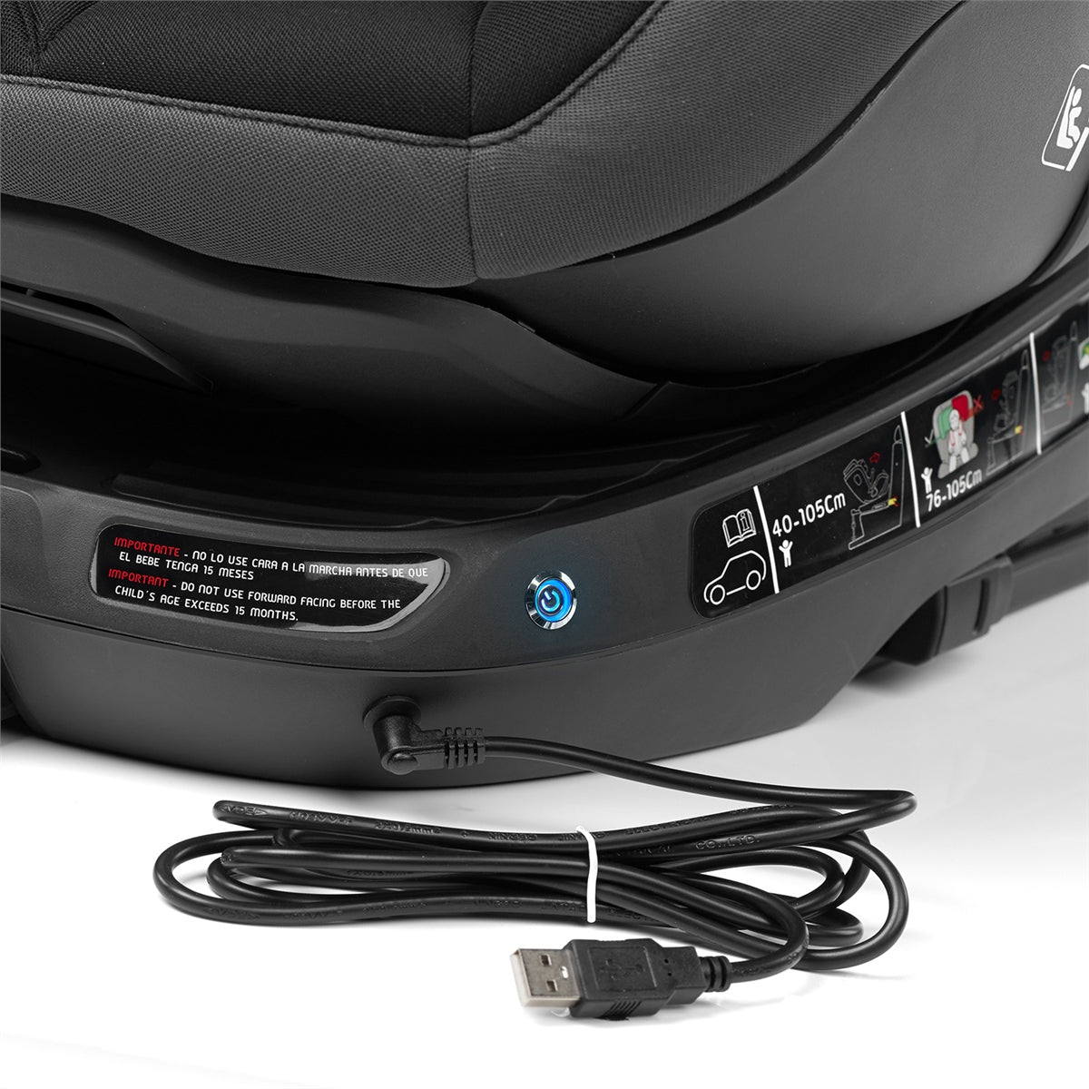 Jane iTourer 360° Swivel i-Size Car Seat, 0-7 Years