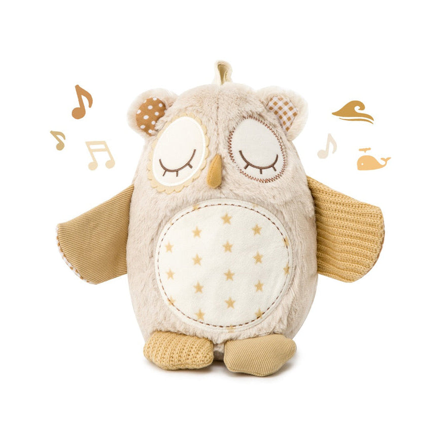 Cloud B Baby Night Light Owl with Cry Sensor, White Noise & Lullabies