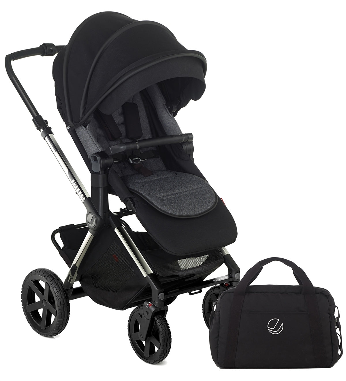 Jane Crosslight Pro - Silver Shadow Pushchair