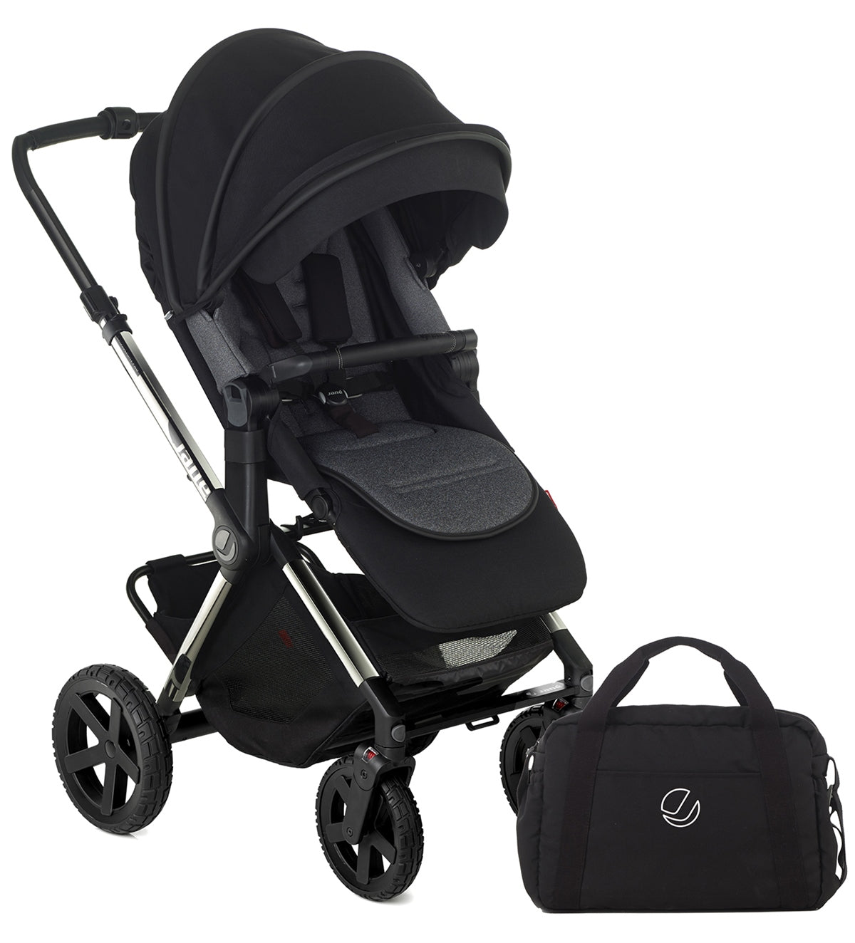 Jane Crosslight Pro - Silver Shadow Pushchair