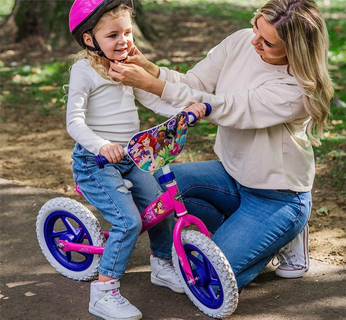 Huffy Disney Princess Balance Bike, 12 Inch for 2 to 5 years