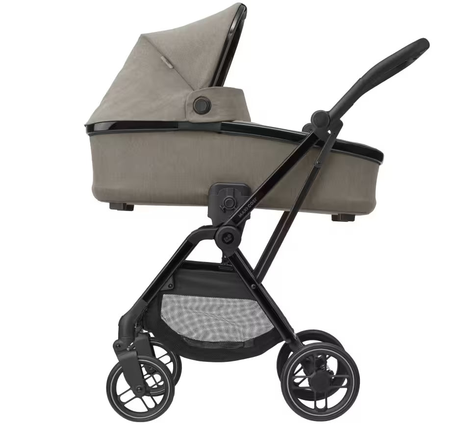 Maxi-Cosi Leona2 Luxe Pram & Carrycot, Twillic Truffle
