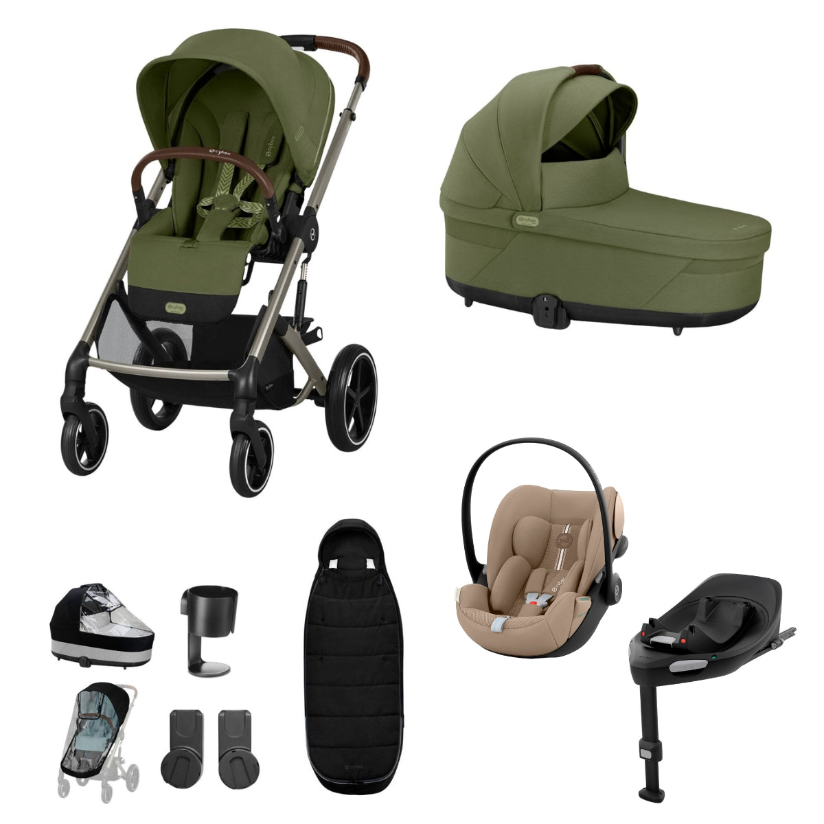 Cybex Balios S 10 Piece Travel System Bundle with Cloud G Plus