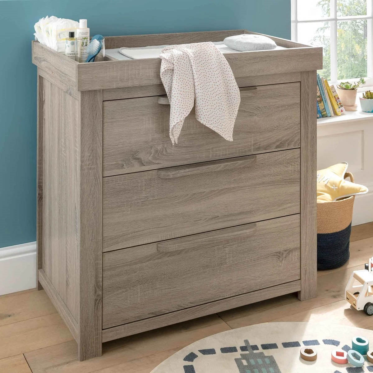 Mamas & Papas Franklin 3 Drawer Dresser & Changing Unit