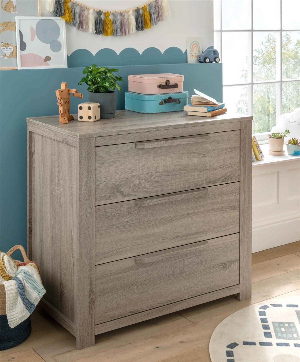 Mamas & Papas Franklin 3 Drawer Dresser & Changing Unit