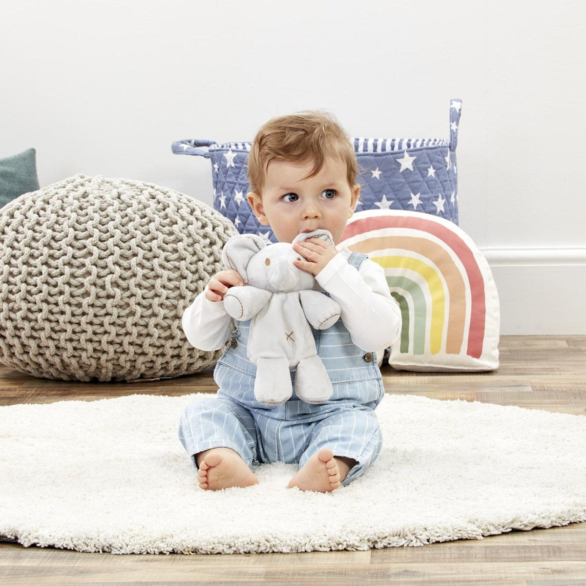 Rainbow Designs Safe & Soft Snuggle Crinkle Toy