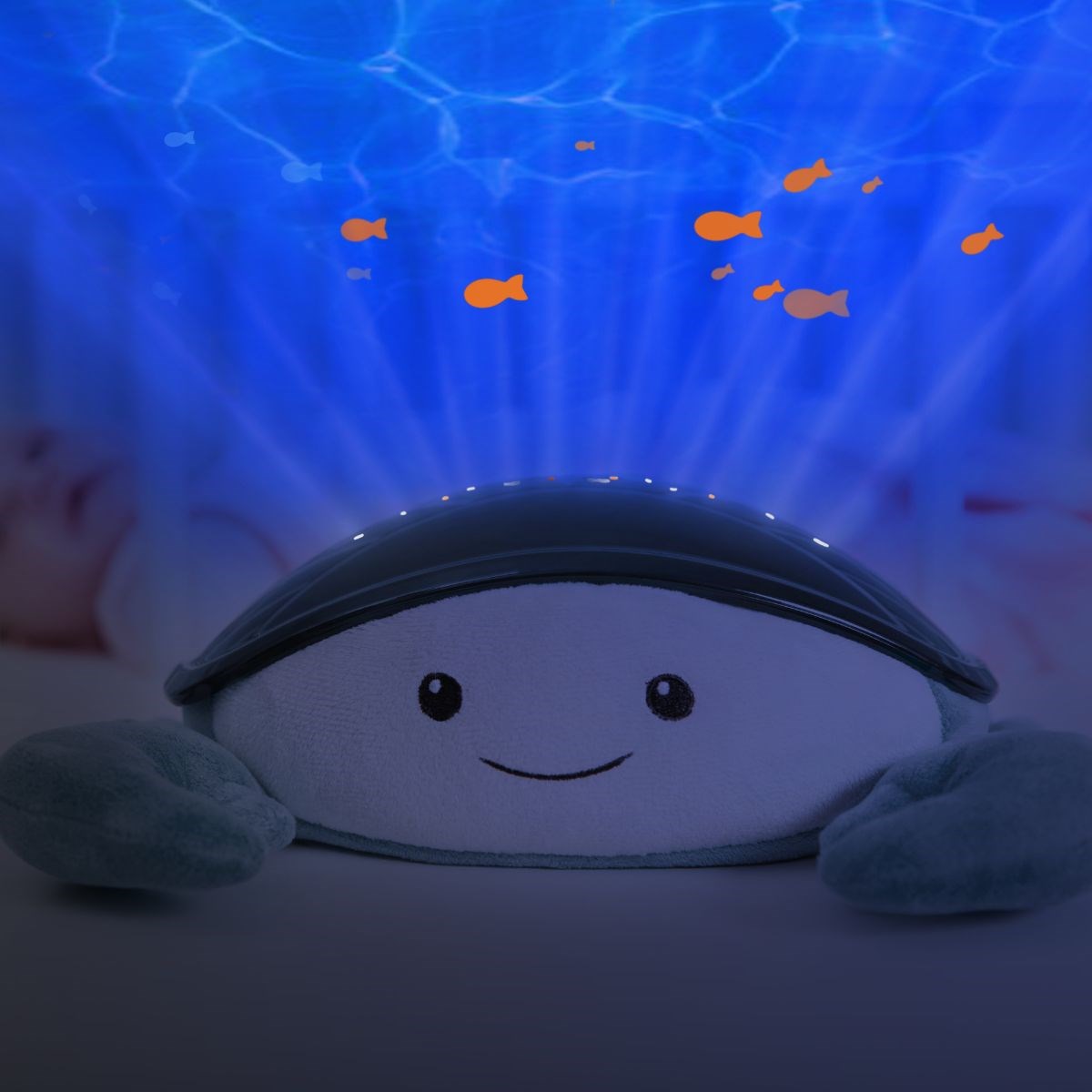 Zazu Cody The Crab - Ocean Projector with Moving Projection and Soothing melodies