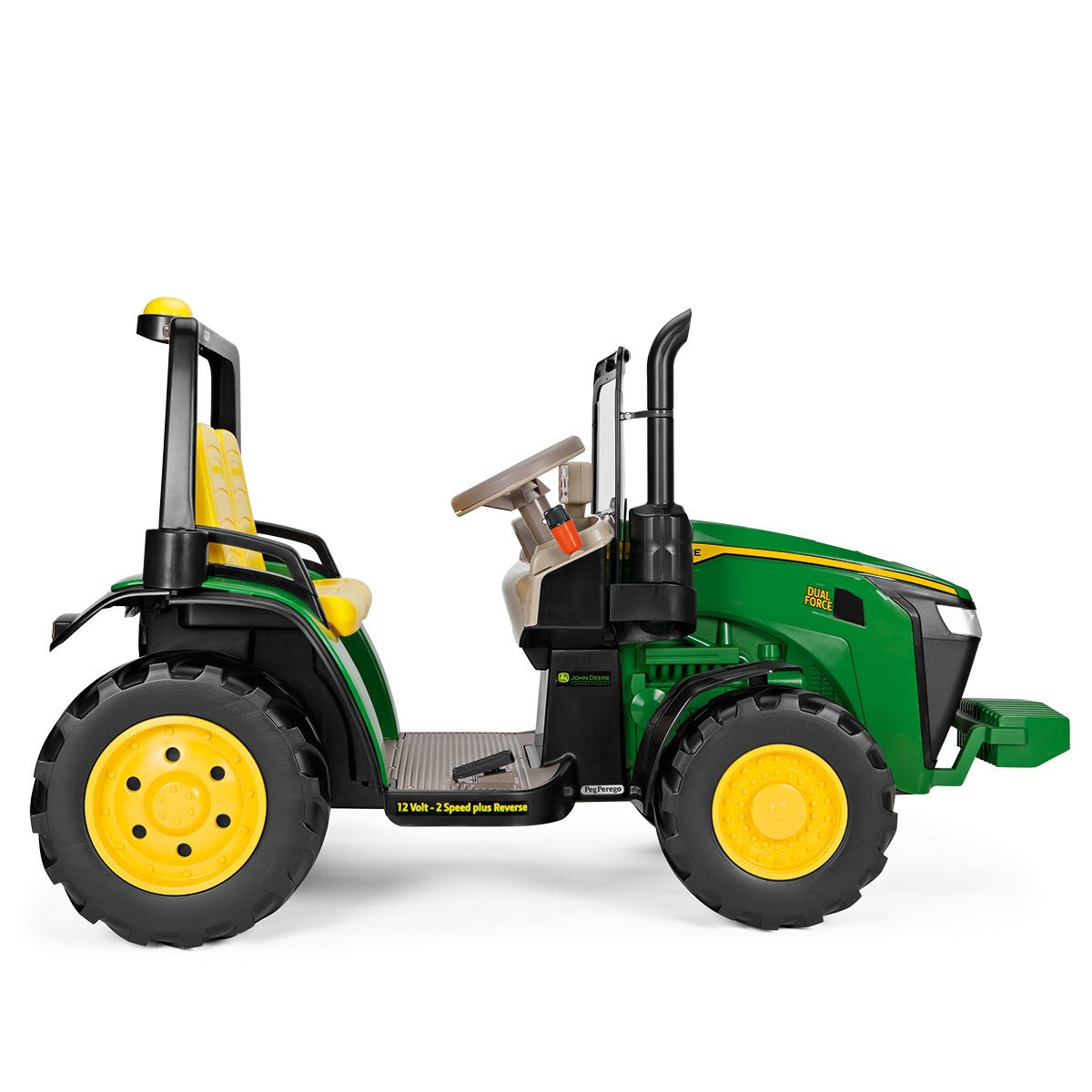 Peg Perego John Deere Dual Force, 12 Volt Electric Tractor, 3+ years