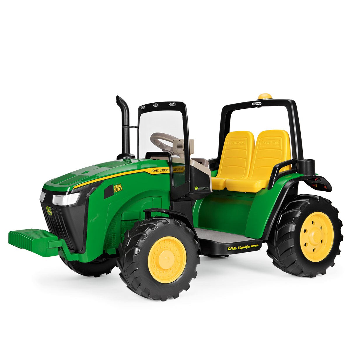 Peg Perego John Deere Dual Force, 12 Volt Electric Tractor, 3+ years