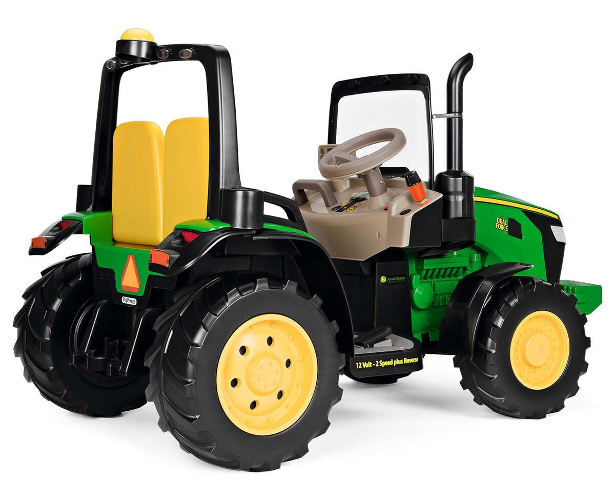 Peg Perego John Deere Dual Force, 12 Volt Electric Tractor, 3+ years