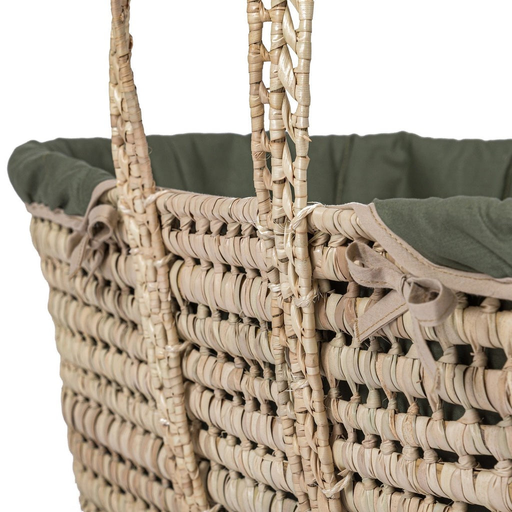 Clair De Lune Organic Palm Moses Basket