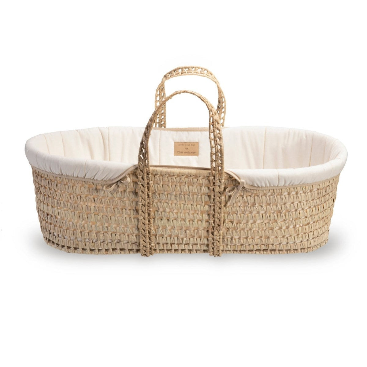 Clair De Lune Organic Palm Moses Basket