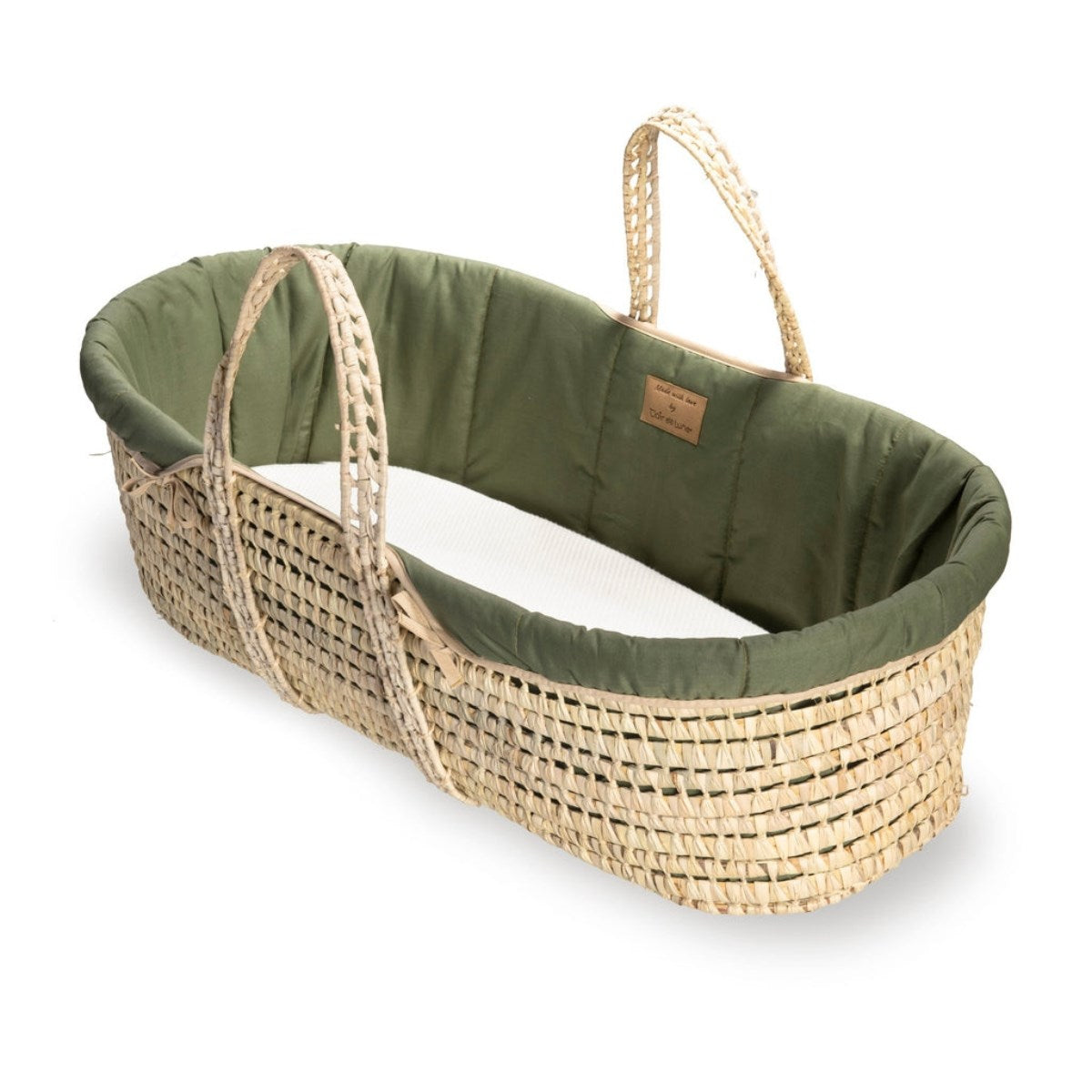 Clair De Lune Organic Palm Moses Basket