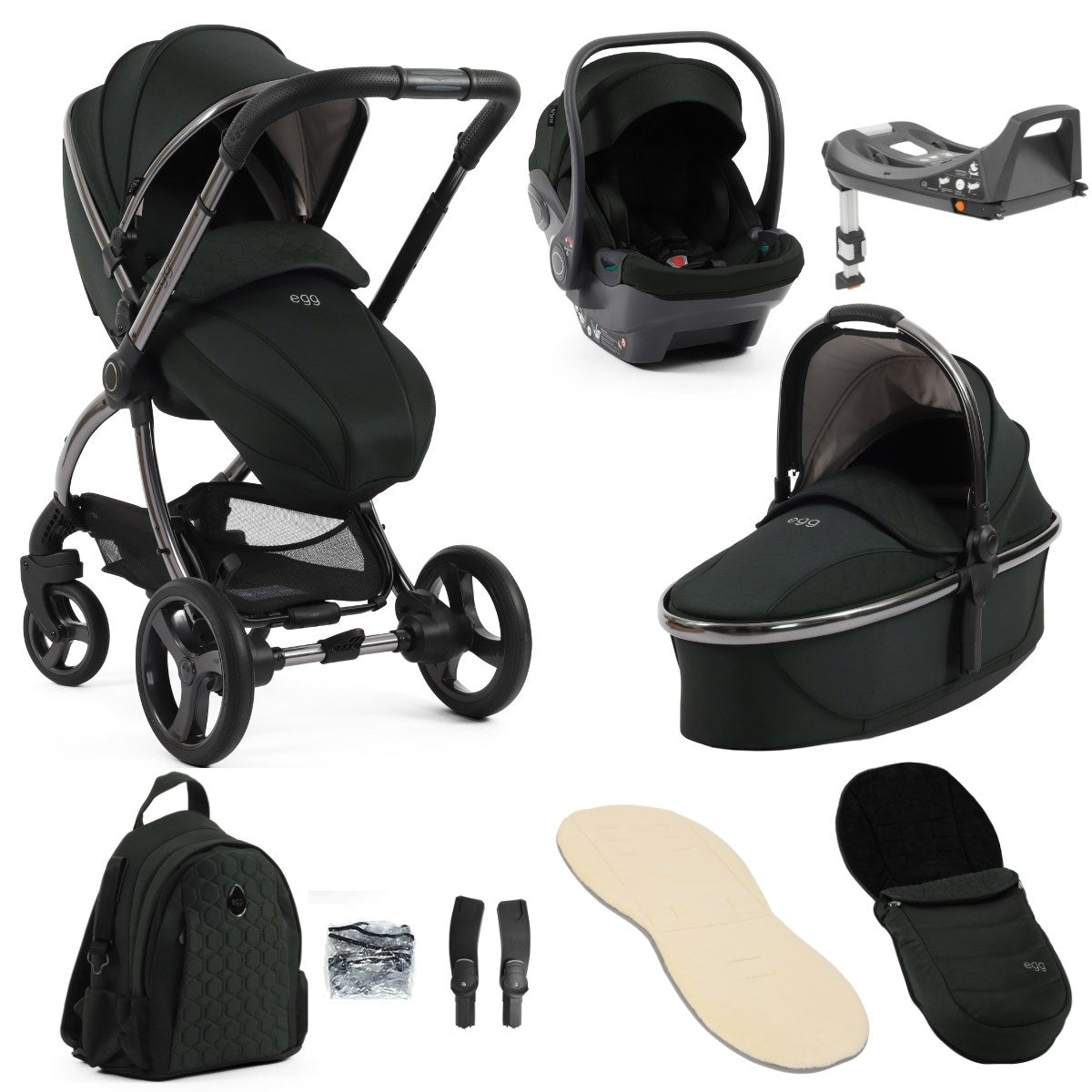 Egg Egg3 Luxury Travel System Bundle
