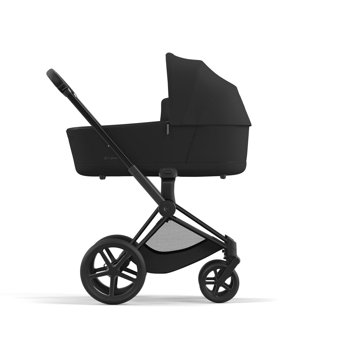 Cybex Priam 5 Complete Pram, Sepia Black on Matt Black