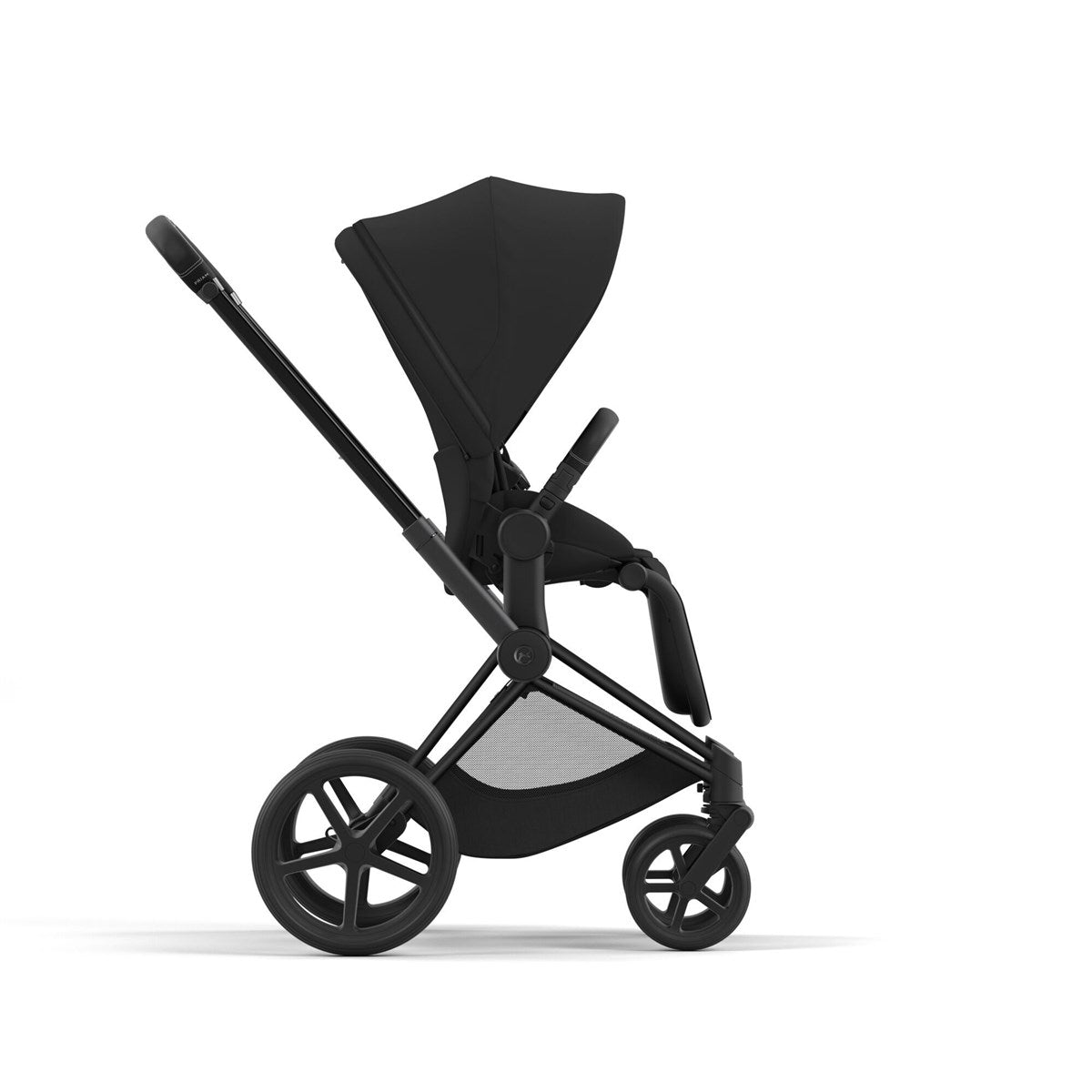 Cybex Priam 5 Complete Pram, Sepia Black on Matt Black