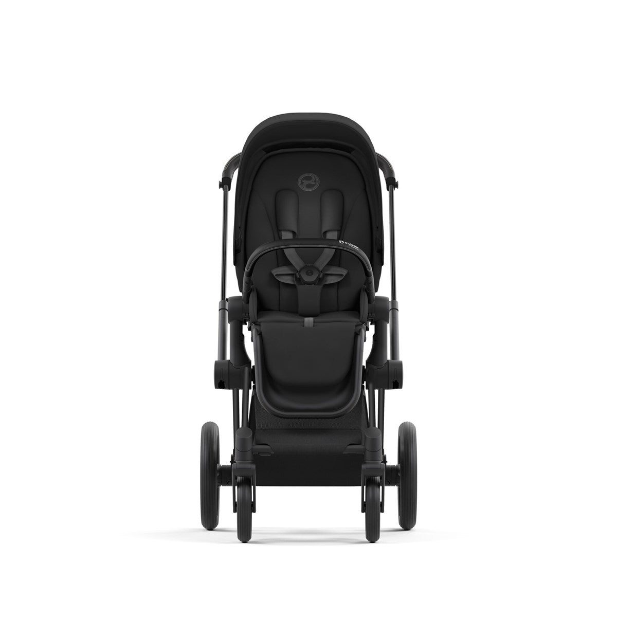 Cybex Priam 5 Complete Pram, Sepia Black on Matt Black