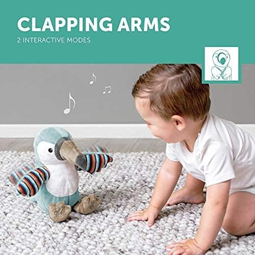 Zazu Timo the Toucan – Clapping Soft Toy with Sing-Along and Interactive Clapping