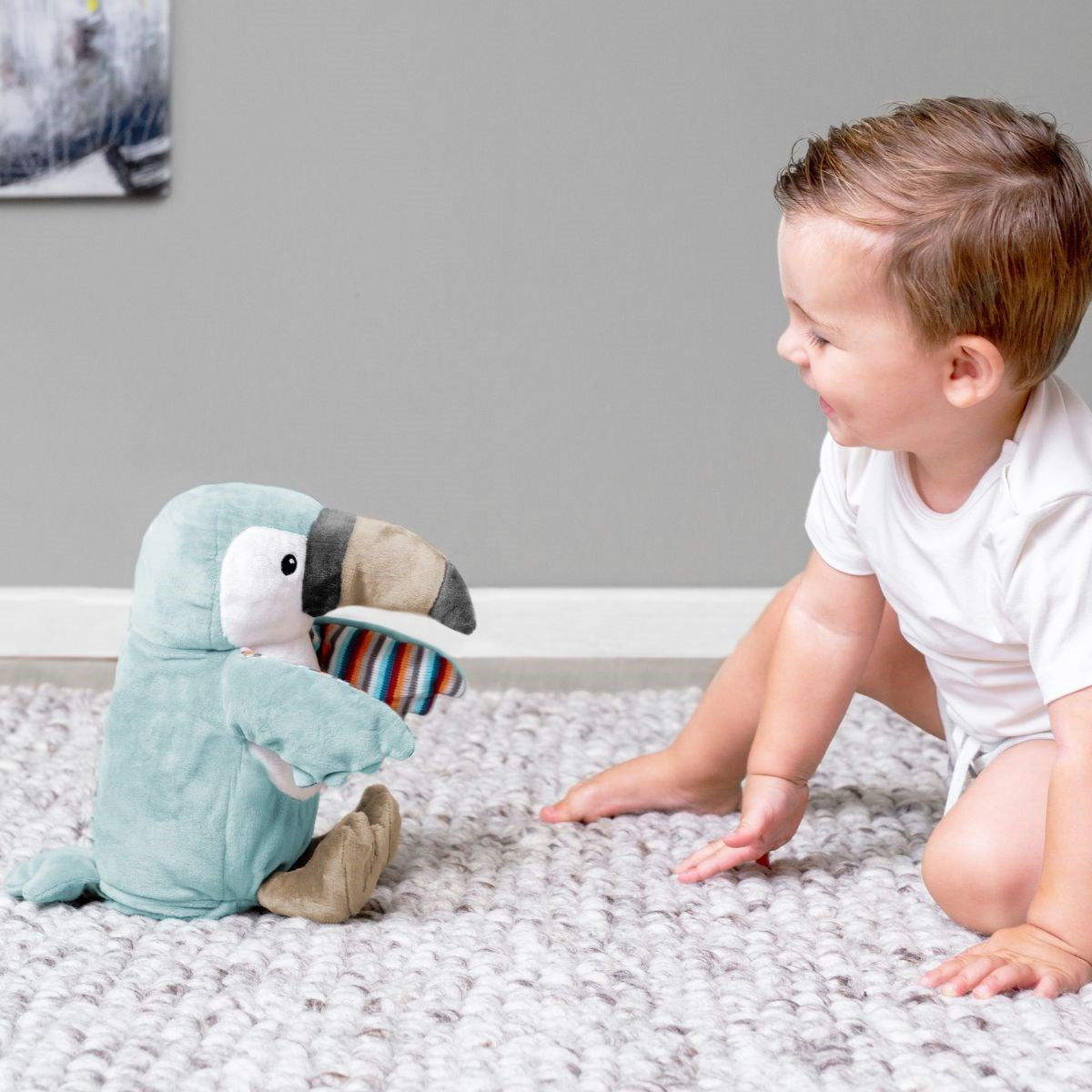 Zazu Timo the Toucan – Clapping Soft Toy with Sing-Along and Interactive Clapping