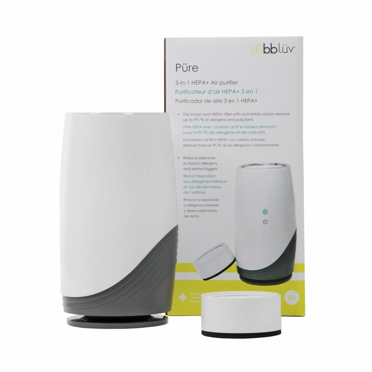 bbluv Püre - 3 in 1 HEPA Air Purifier